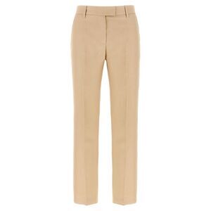 Alberto Biani Beige Viscose Chino Women's Pants